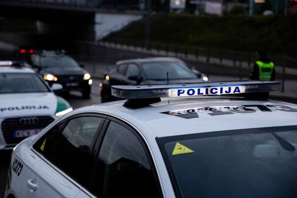 Policija. ELTA / Josvydas Elinskas