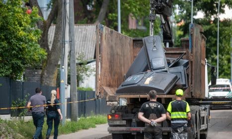 Rastas nužudyto šešiolikmečio kūnas. ELTA / Orestas Gurevičius