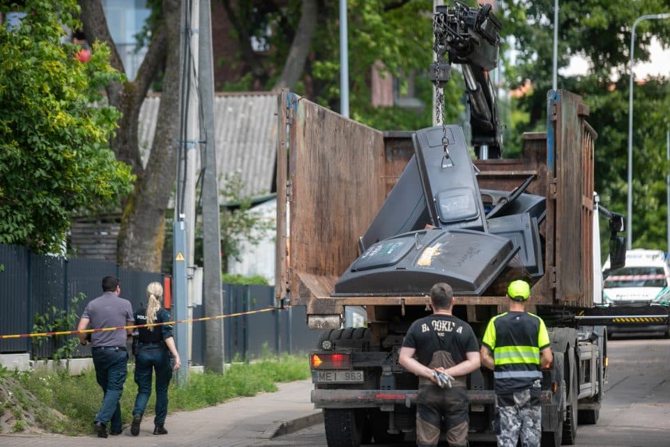 Rastas nužudyto šešiolikmečio kūnas. ELTA / Orestas Gurevičius