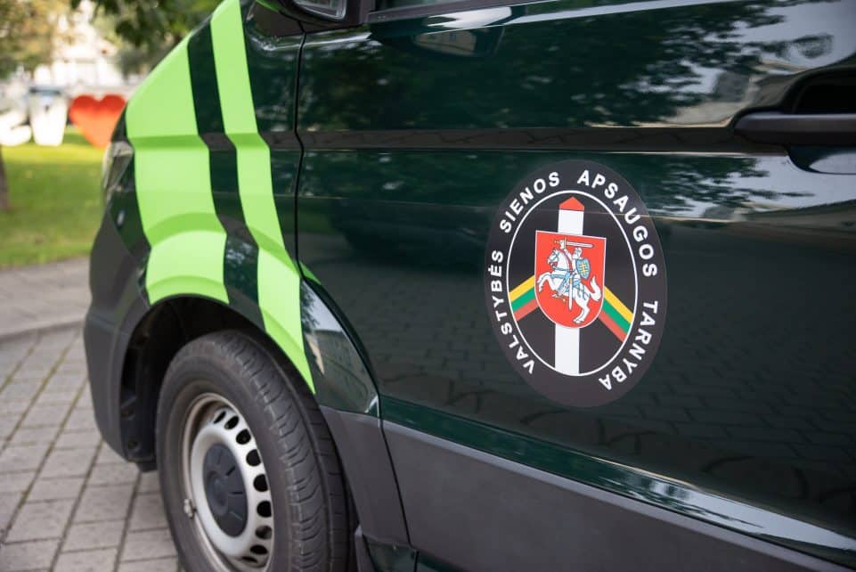 Valstybės sienos apsaugos tarnyba. ELTA / Andrius Ufartas