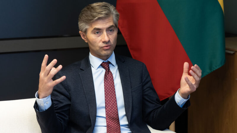 Budrys: Europa turi parengti ekonominės gynybos planą ir susitelkti prieš Kinijos spaudimą