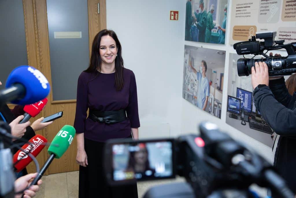 Inga Ruginienė. ELTA / Andrius Ufartas