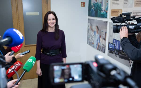 Iš Ruginienės apie vizitus Minske – aiški žinia: vežėjų sprendimai yra jų reikalas