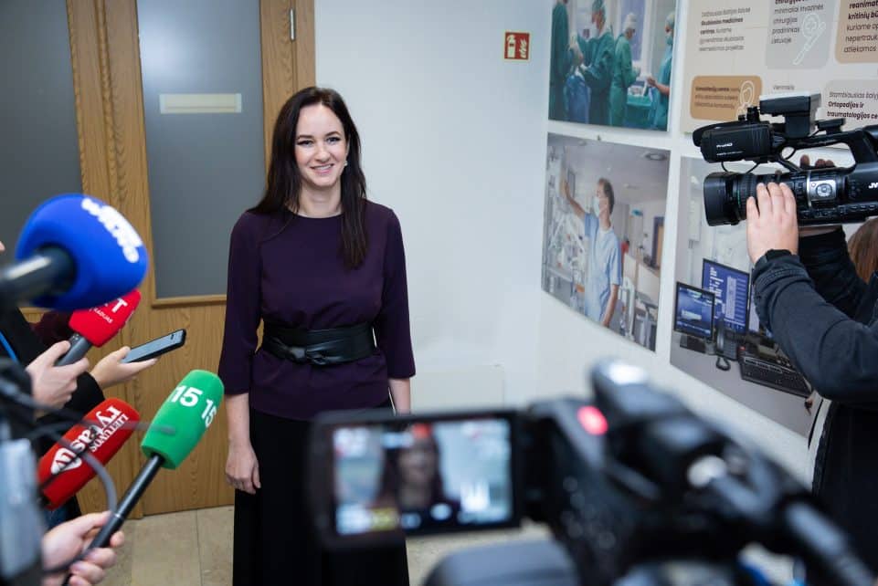 Inga Ruginienė. ELTA / Andrius Ufartas