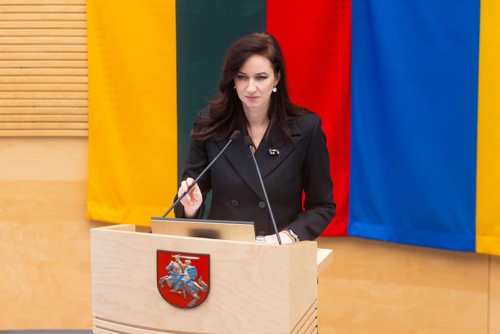 Inga Ruginienė. ELTA / Dainius Labutis