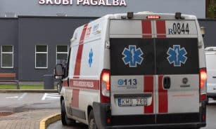 RVUL Skubios pagalbos skyrius. ELTA / Julius Kalinskas