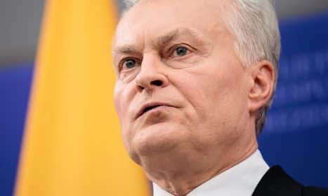 Gitanas Nausėda. ELTA / Josvydas Elinskas