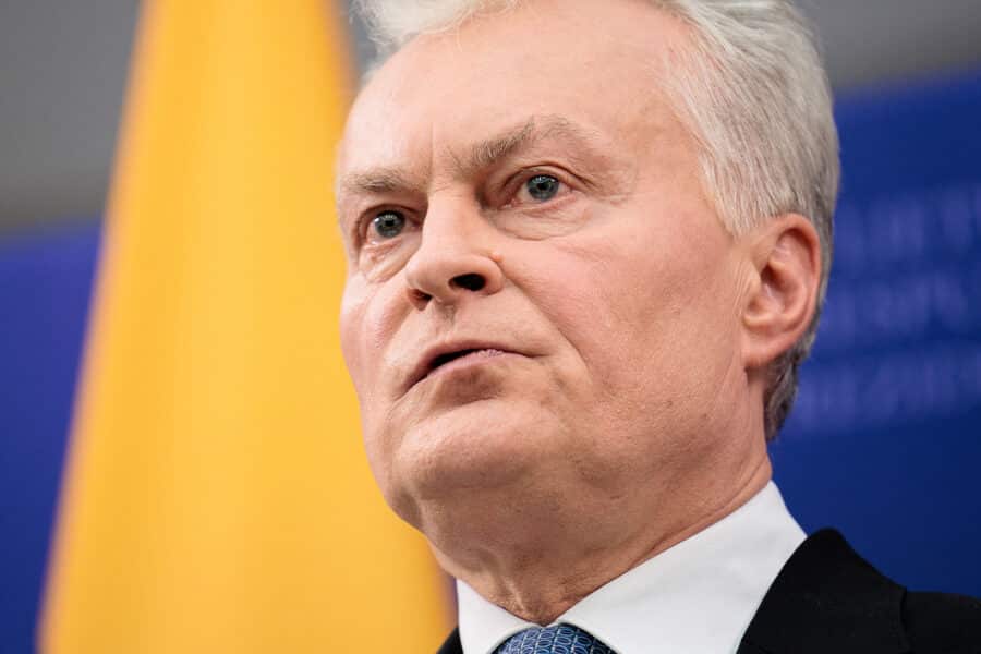 Gitanas Nausėda. ELTA / Josvydas Elinskas