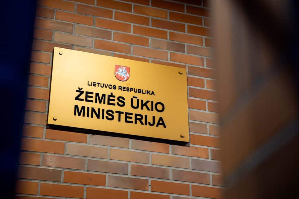 Žemės ūkio ministerija. ELTA / Žygimantas Gedvila