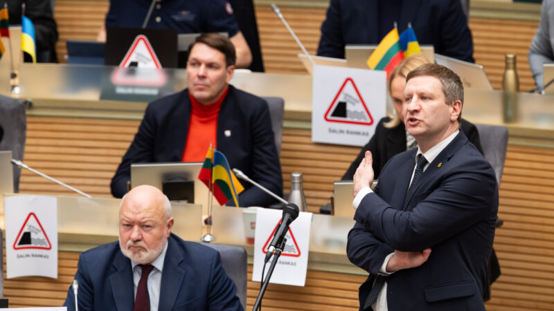 Liberalai meta kaltinimus valdantiesiems: LRT darbo grupė – tik priedanga?
