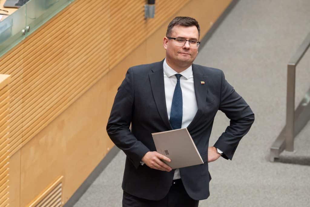 Laurynas Kasčiūnas. ELTA / Andrius Ufartas