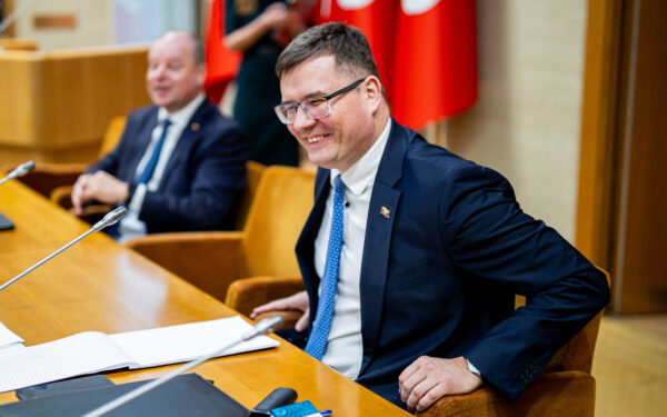 Kasčiūnas apie „Taikos tarybą“ rėžia tiesiai: prie vieno stalo su Putinu Lietuvai nėra ką veikti