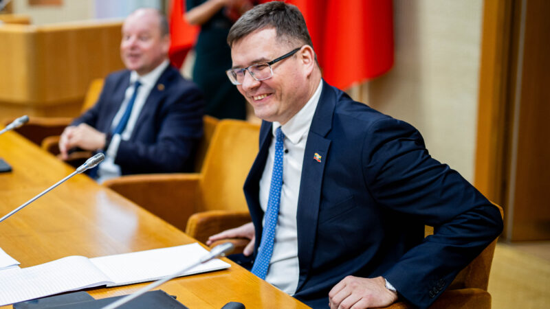 Kasčiūnas apie „Taikos tarybą“ rėžia tiesiai: prie vieno stalo su Putinu Lietuvai nėra ką veikti