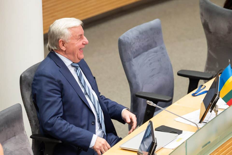 Rimantas Sinkevičius. ELTA / Andrius Ufartas