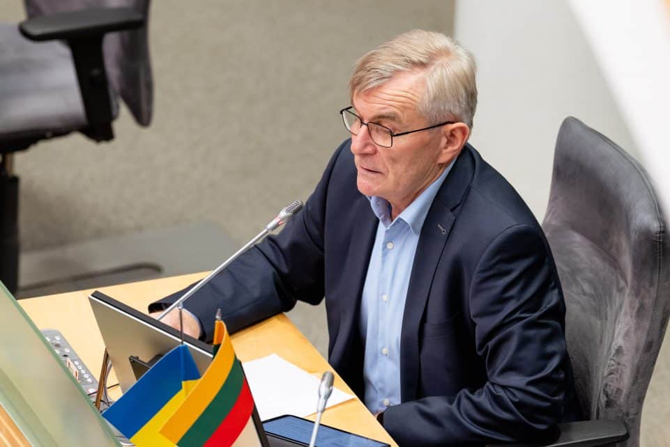 Viktoras Pranckietis. ELTA / Andrius Ufartas