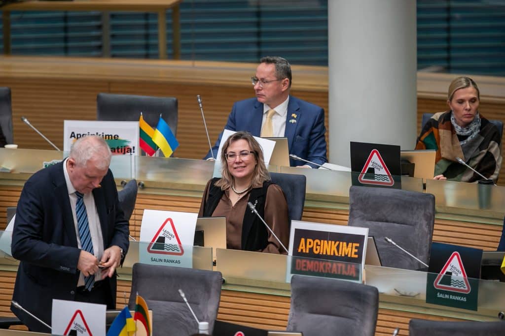 Prasidėjo nenumatytas Seimo posėdis dėl LRT pataisų. ELTA / Orestas Gurevičius