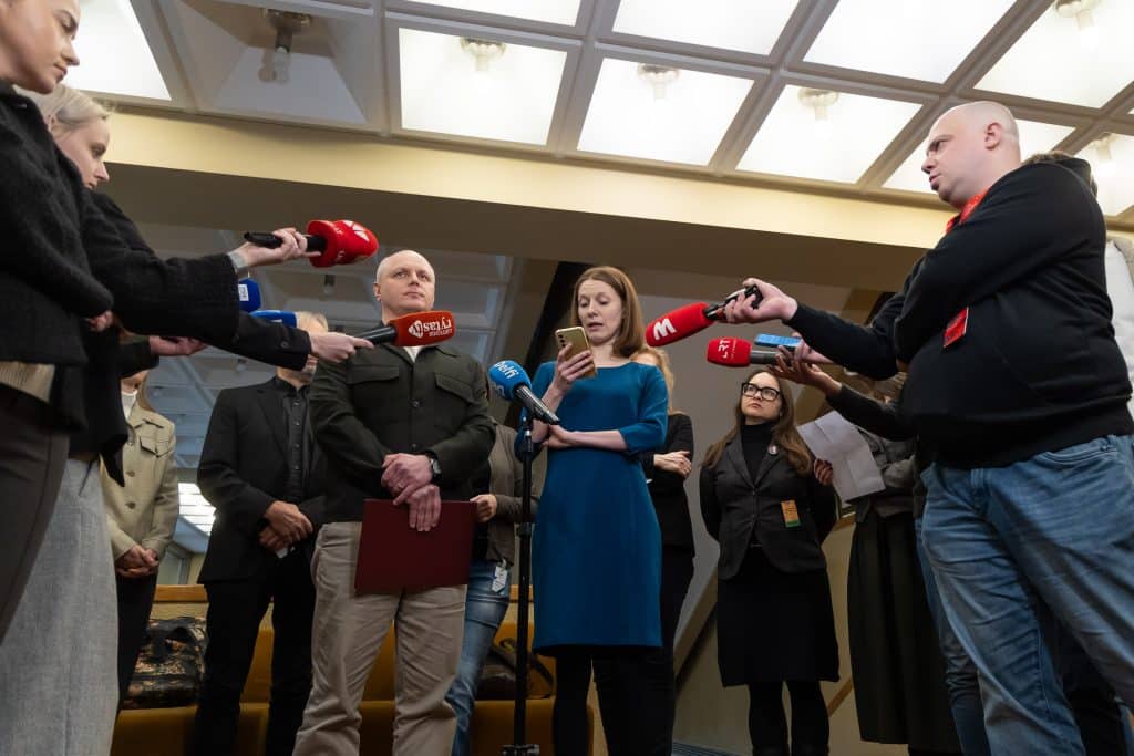 LRT atstovai. ELTA / Dainius Labutis