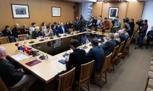 Komentarai po darbo grupės dėl LRT posėdžio. ELTA / Dainius Labutis