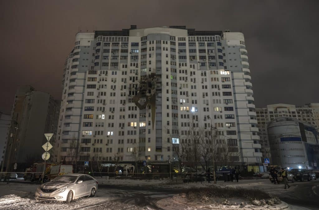 JT Saugumo Taryba surengs posėdį dėl Rusijos išpuolių prieš Ukrainos civilius. EPA-ELTA