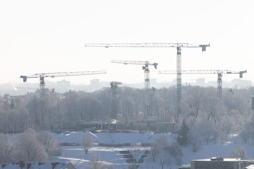 Saulėta žiemos diena. ELTA / Andrius Ufartas