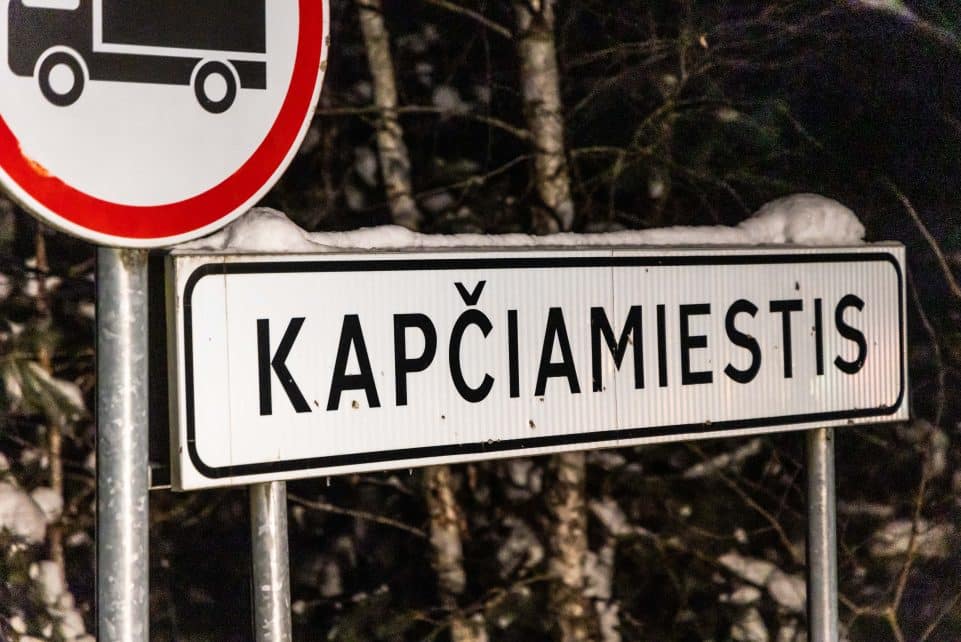 Kapčiamiestis žiemą. ELTA / Dainius Labutis