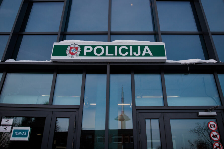 Vilniaus miesto penktasis policijos komisariatas. ELTA / Josvydas Elinskas