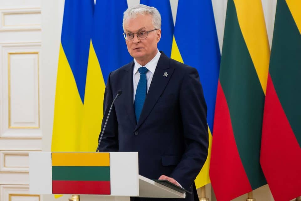 Gitanas Nausėda. ELTA / Dainius Labutis