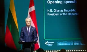 Gitanas Nausėda. ELTA / Julius Kalinskas