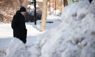 Sniegas ir šaltis.. ELTA / Andrius Ufartas