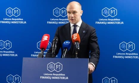 Darius Sadeckas. Spaudos konferencija 6. ELTA / Dainius Labutis