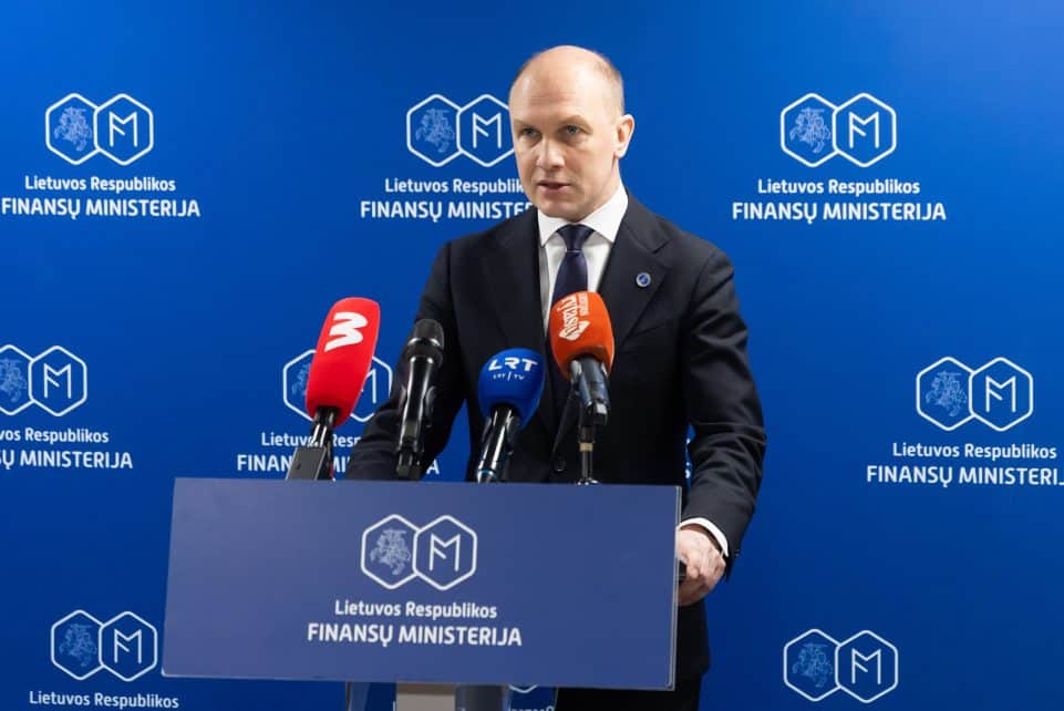 Darius Sadeckas. Spaudos konferencija 6. ELTA / Dainius Labutis