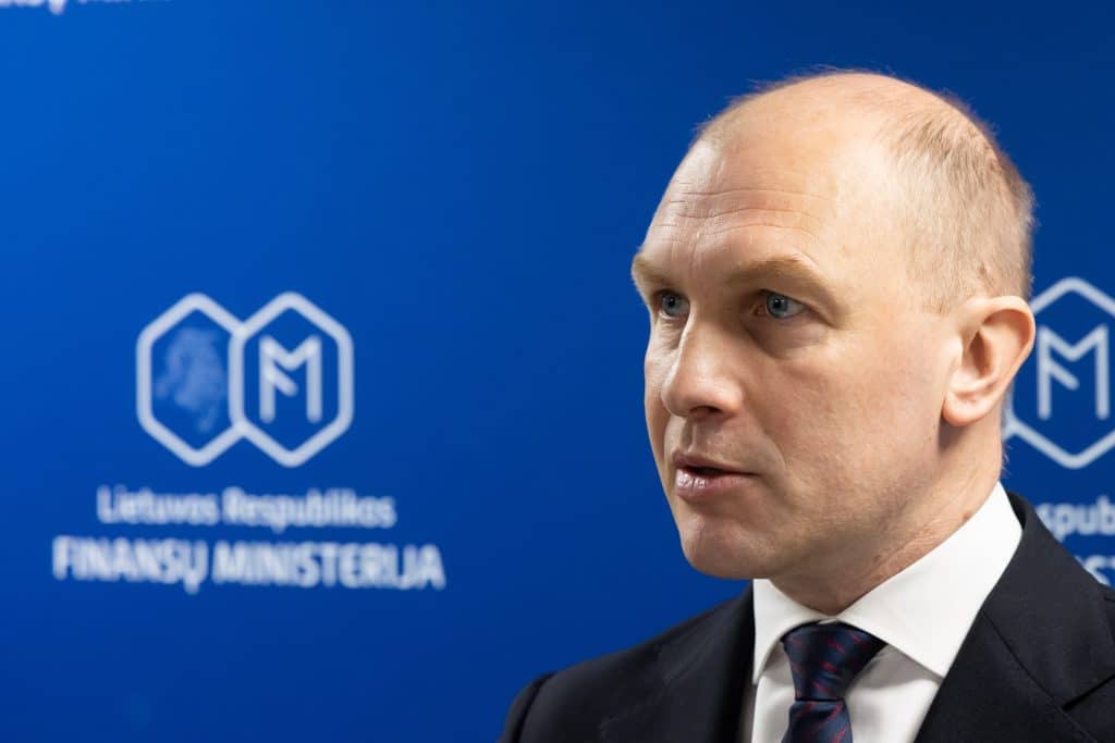 Darius Sadeckas. Spaudos konferencija 9. ELTA / Dainius Labutis