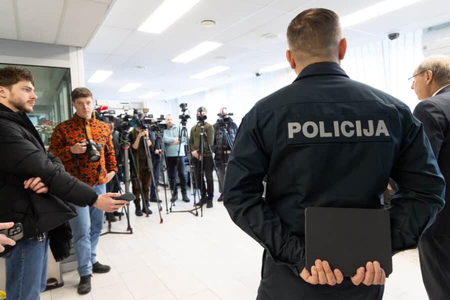 Lietuvos policija. ELTA / Dainius Labutis