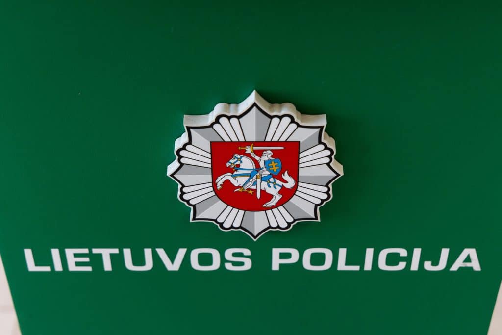 Lietuvos policija. ELTA / Dainius Labutis
