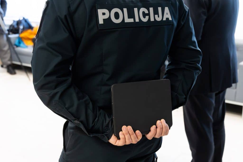 Lietuvos policija. ELTA / Dainius Labutis