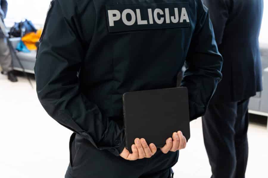 Lietuvos policija. ELTA / Dainius Labutis