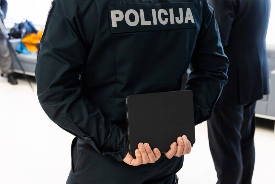 Lietuvos policija. ELTA / Dainius Labutis
