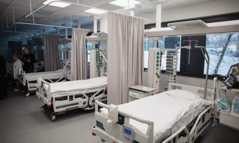 Vilniaus miesto klinikinėje ligoninėje (VMKL) atidarytas naujas operacinių, reanimacijos ir hemodializės korpusas. ELTA / Josvydas Elinskas