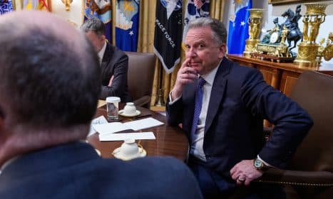 Steve'as Witkoffas. EPA-ELTA nuotr.