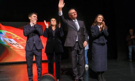 Kairiųjų kandidato pergalė per Portugalijos prezidento rinkimus. EPA-ELTA