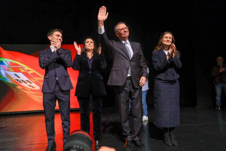 Kairiųjų kandidato pergalė per Portugalijos prezidento rinkimus. EPA-ELTA