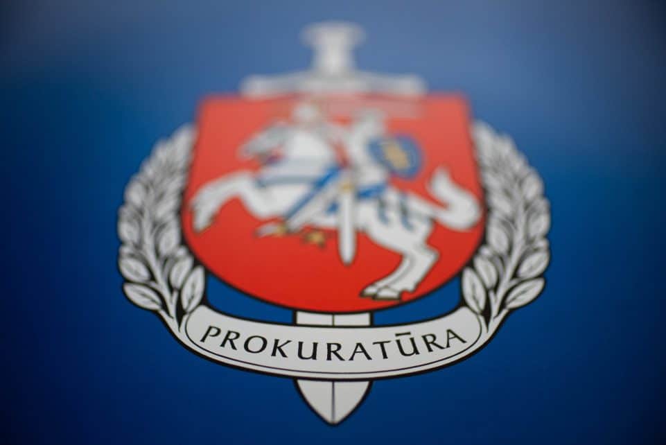 Lietuvos Resupublikos Prokuratūra. ELTA / Žygimantas Gedvila