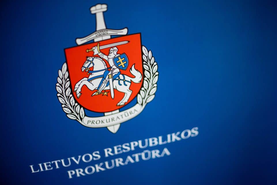 Lietuvos Resupublikos Prokuratūra. ELTA / Žygimantas Gedvila