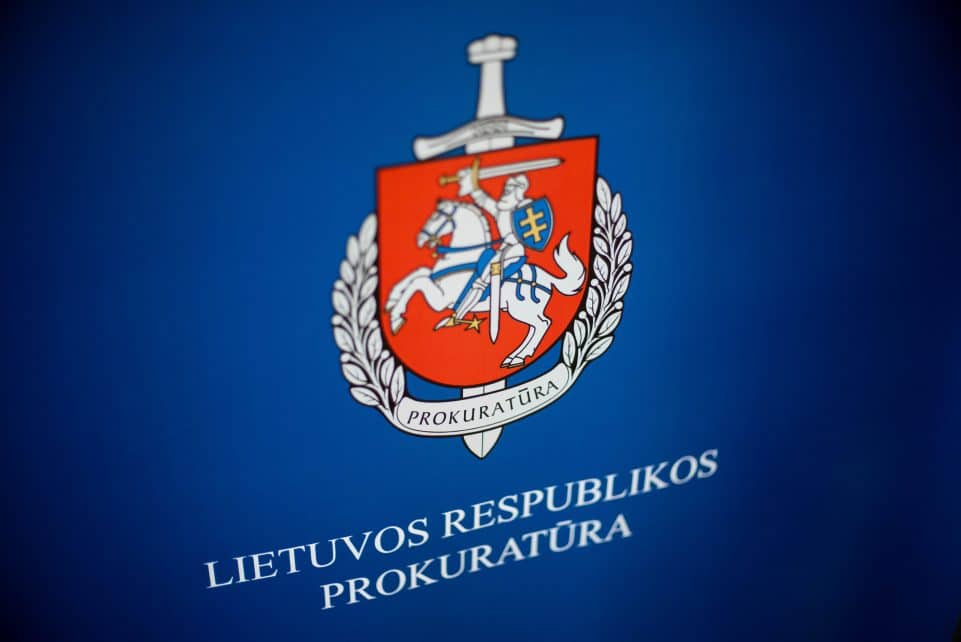 Lietuvos Resupublikos Prokuratūra. ELTA / Žygimantas Gedvila