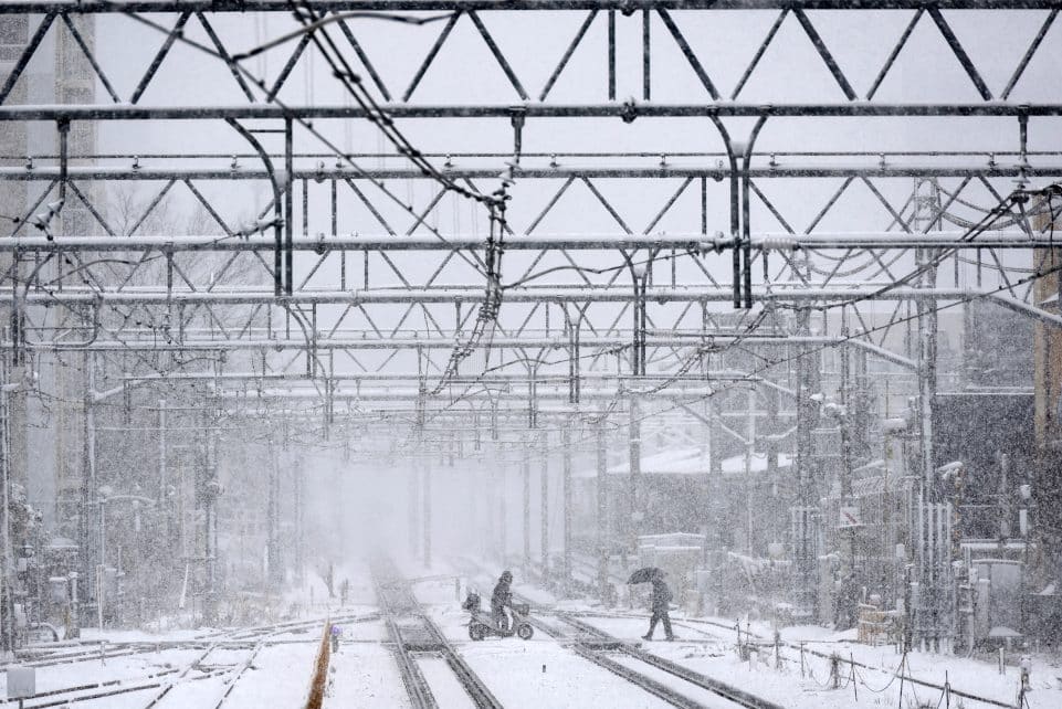 Japonijoje snygis pražudė 46 žmones. EPA-ELTA