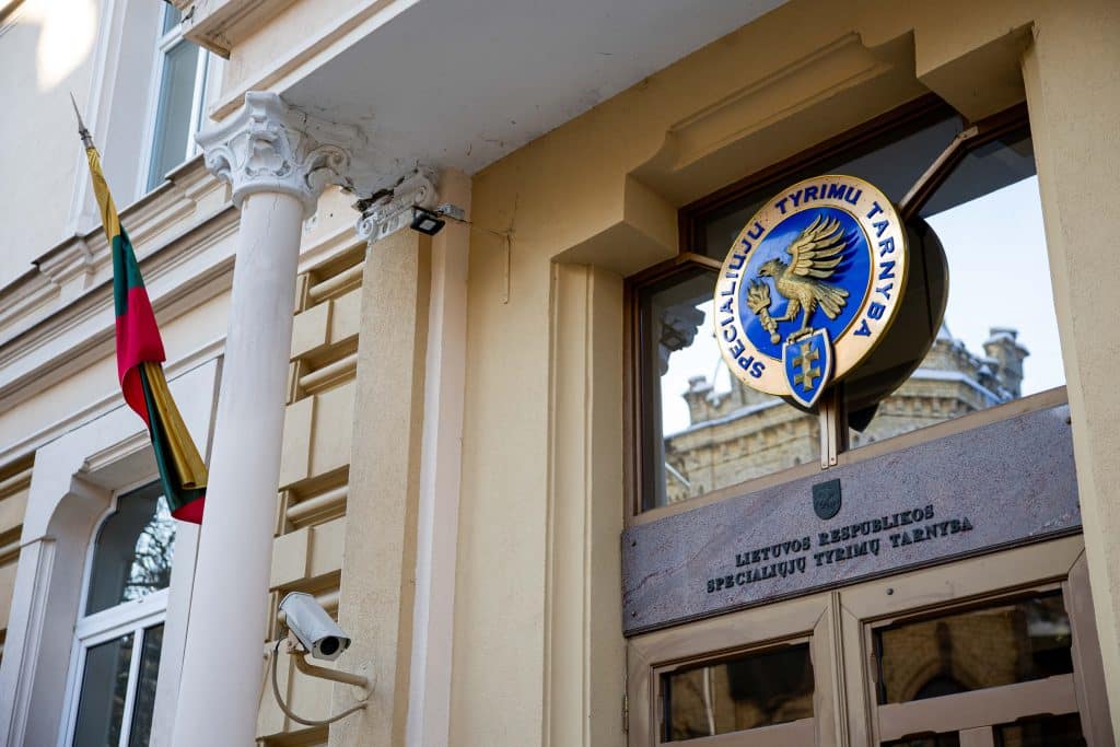 LR Specialiųjų tyrimų tarnyba. ELTA / Žygimantas Gedvila