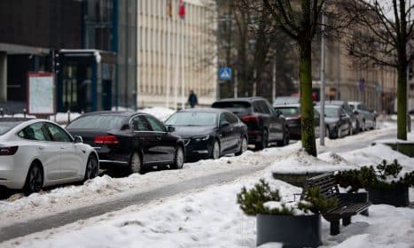 Slidūs šaligatviai. ELTA / Žygimantas Gedvila