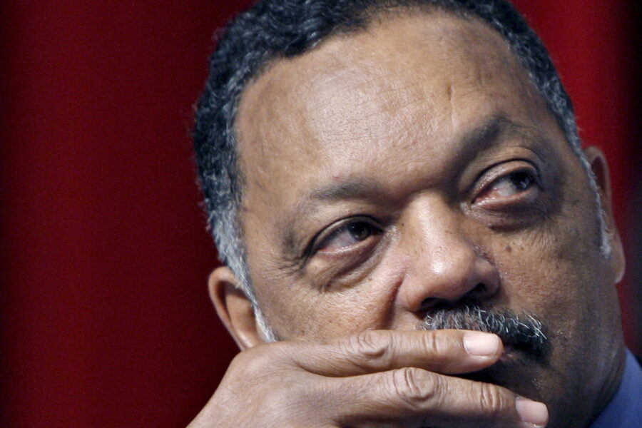 Mirė JAV pilietinių teisių aktyvistas Jesse Jacksonas. EPA-ELTA