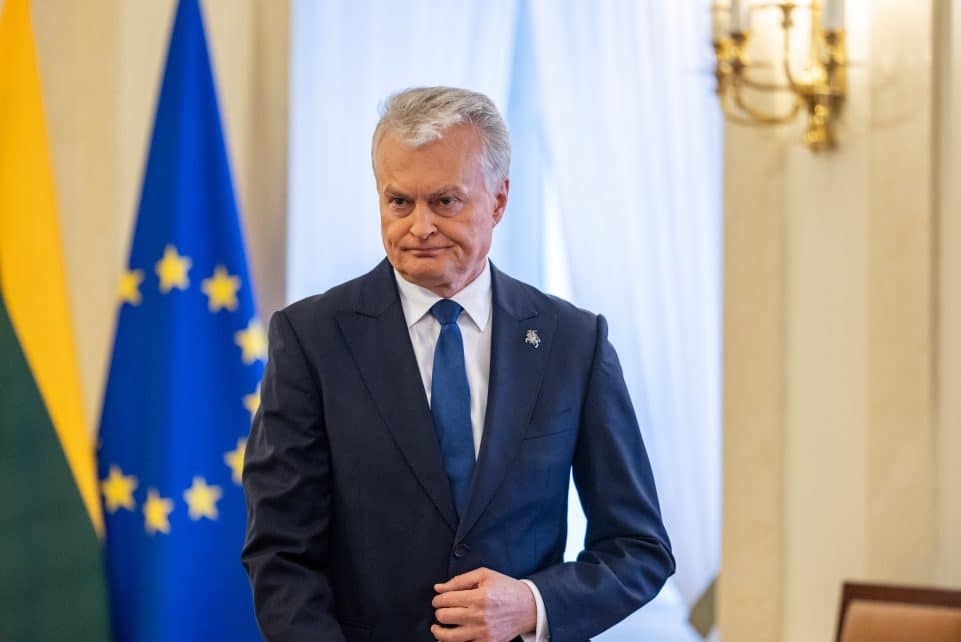 Gitanas Nausėda. ELTA / Julius Kalinskas