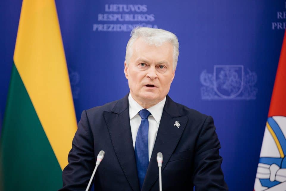 Gitanas Nausėda. ELTA / Josvydas Elinskas